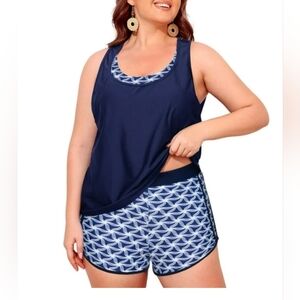 Amazon 3 Piece Tankini Swimsuit